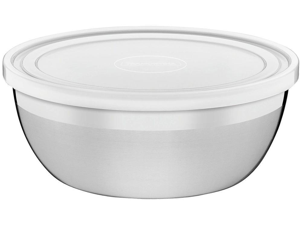 Pote de Inox Tramontina com Tampa Redondo 800ml - 1