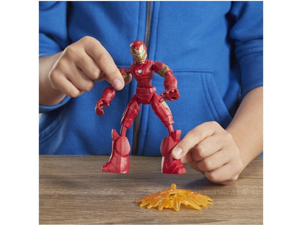Boneco Avengers Bend and Flex Hasbro - 9
