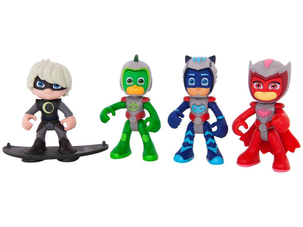 Boneco PJ Masks Missão Aérea 7,5cm com Acessórios - 1