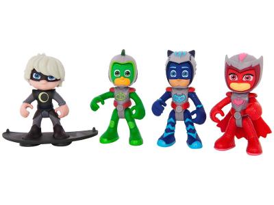 Boneco PJ Masks Missão Aérea 7,5cm com Acessórios