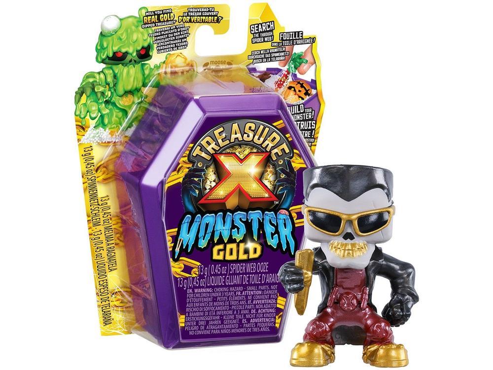 Boneco Treasure X Mini Monster Gold 5cm Candide - 1