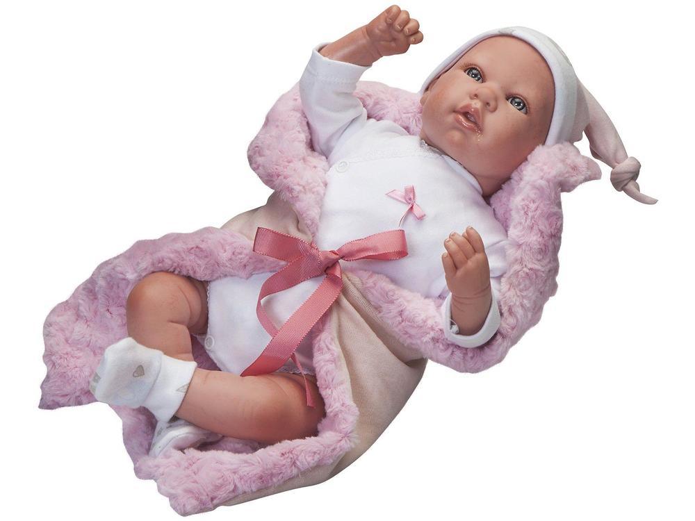 Boneca Bebê Reborn com Acessório - 1