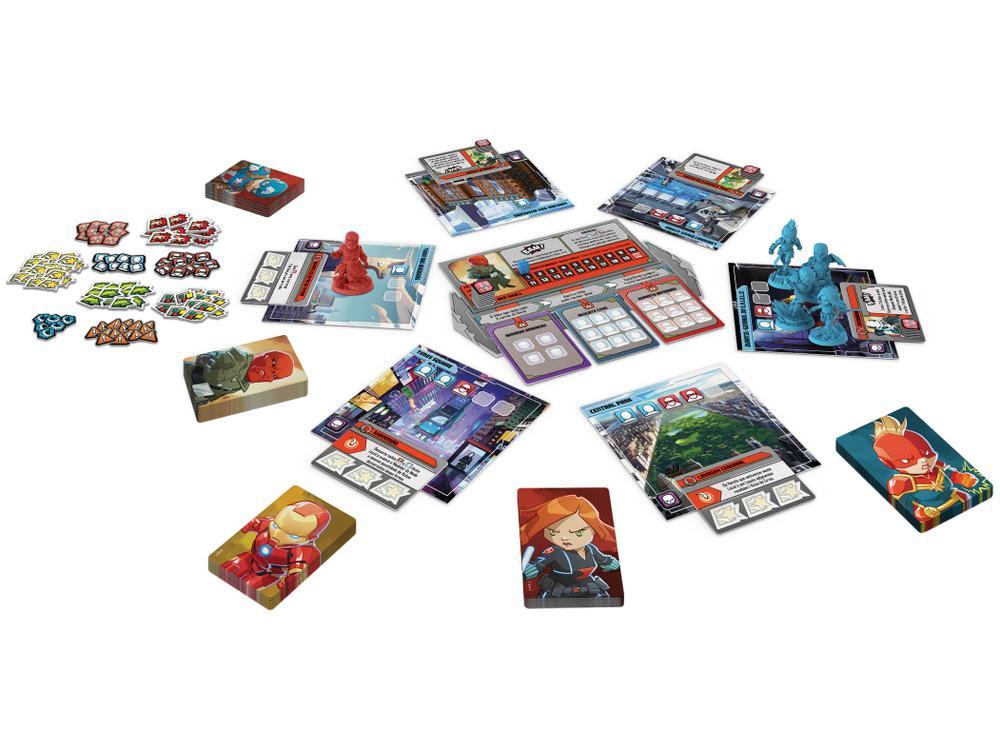 Jogo Marvel United Tabuleiro Galápagos - 3