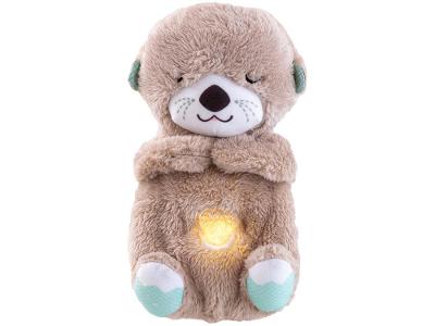 Pelúcia Fisher Price Lontra Doces Sonhos Emite Som