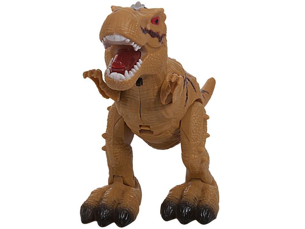 Dinossauro de Brinquedo Emite Som e Luz Solta Ovo - 2