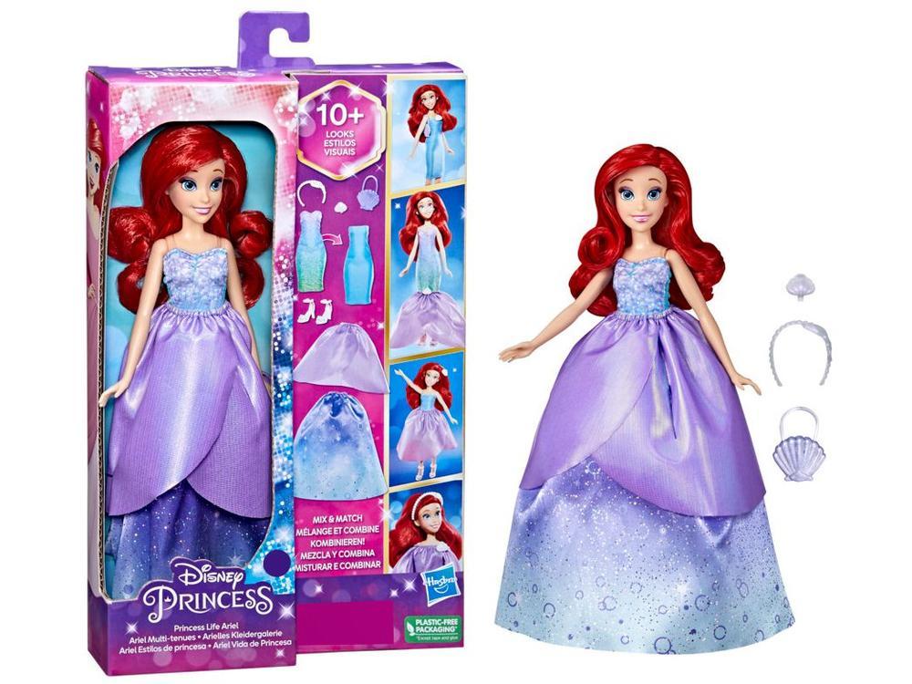 Boneca Disney Princess Ariel Vida de Princesa - 7