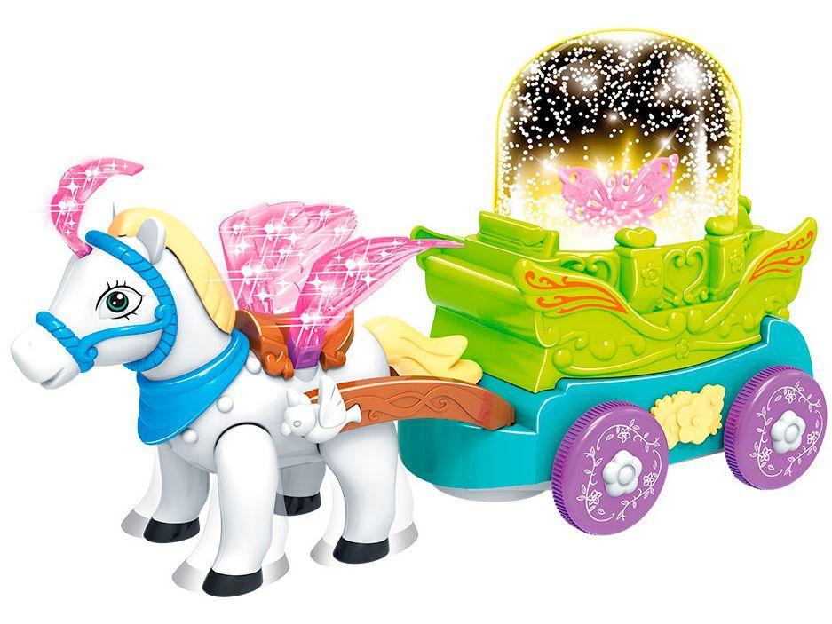 Brinquedo Musical Carruagem Bate e Volta Musical - 11