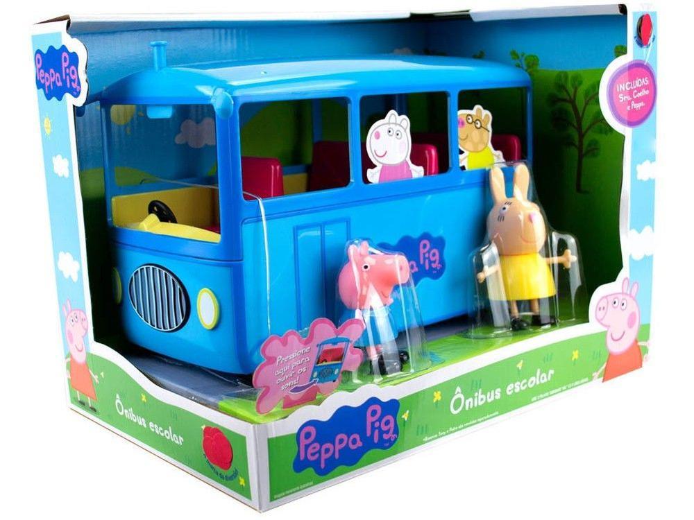 Ônibus Peppa Pig Escolar Roda Livre - 4