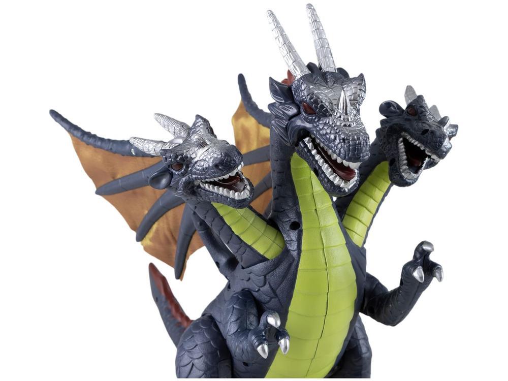 Dragão de Brinquedo 3 Cabeças - 5