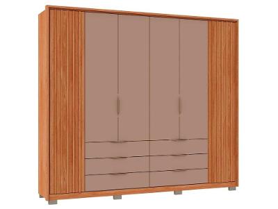 Guarda-roupa Casal 6 Portas 6 Gavetas