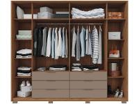 Guarda-roupa Casal 6 Portas 6 Gavetas - 6