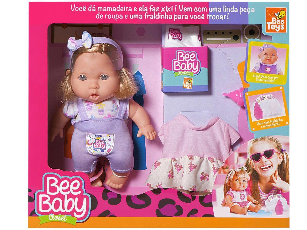 Boneca Bee Baby Closet com Acessórios - 8
