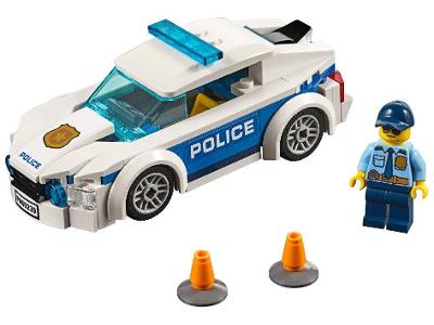 LEGO City Carro Patrulha da Polícia 92 Peças