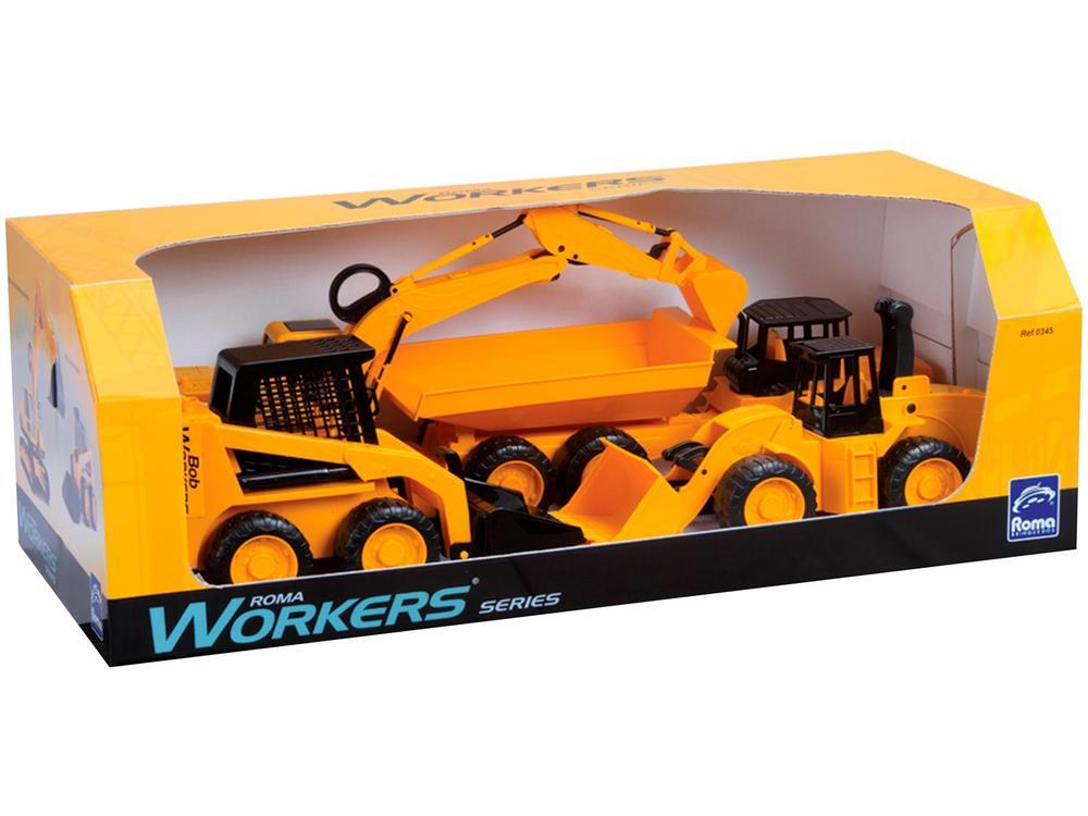 Trator Workers Series Roda Livre - 6