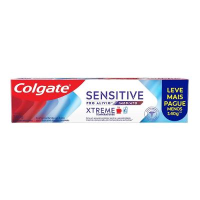 Creme Dental para  Dentes Sensíveis Colgate Pro-Alívio Imediato Xtreme Sensitive 140g