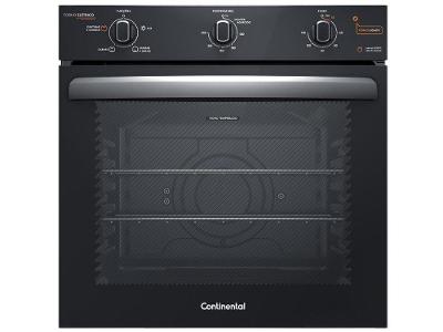 Forno Elétrico de Embutir Continental 80L Preto OC8EM