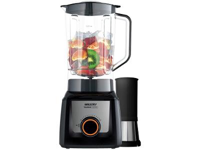 Liquidificador Mallory Taurus Preto com Filtro 12 Velocidades 1300W