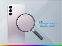 Smartphone Samsung Galaxy A14 128GB Prata 4G Octa-Core 4GB RAM 6,6" Câm. Tripla + Selfie 13MP Dual Chip - 3