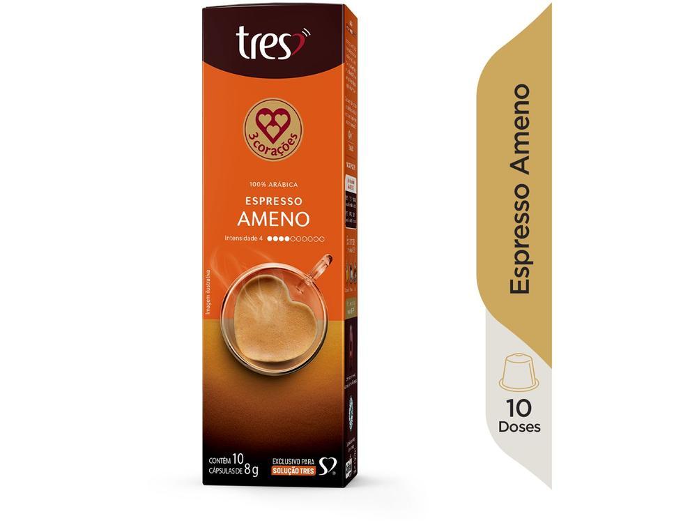 Cápsula de Café Espresso Ameno TRES 3 Corações - 2