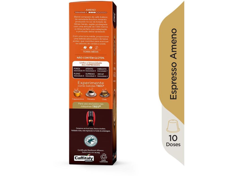 Cápsula de Café Espresso Ameno TRES 3 Corações - 3