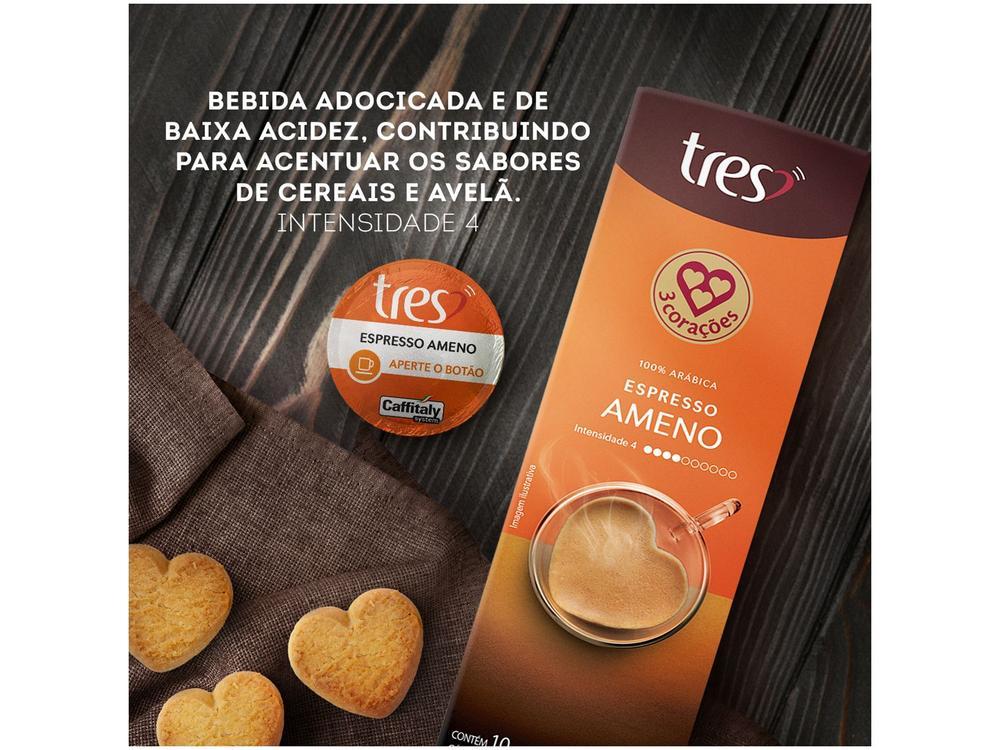 Cápsula de Café Espresso Ameno TRES 3 Corações - 4