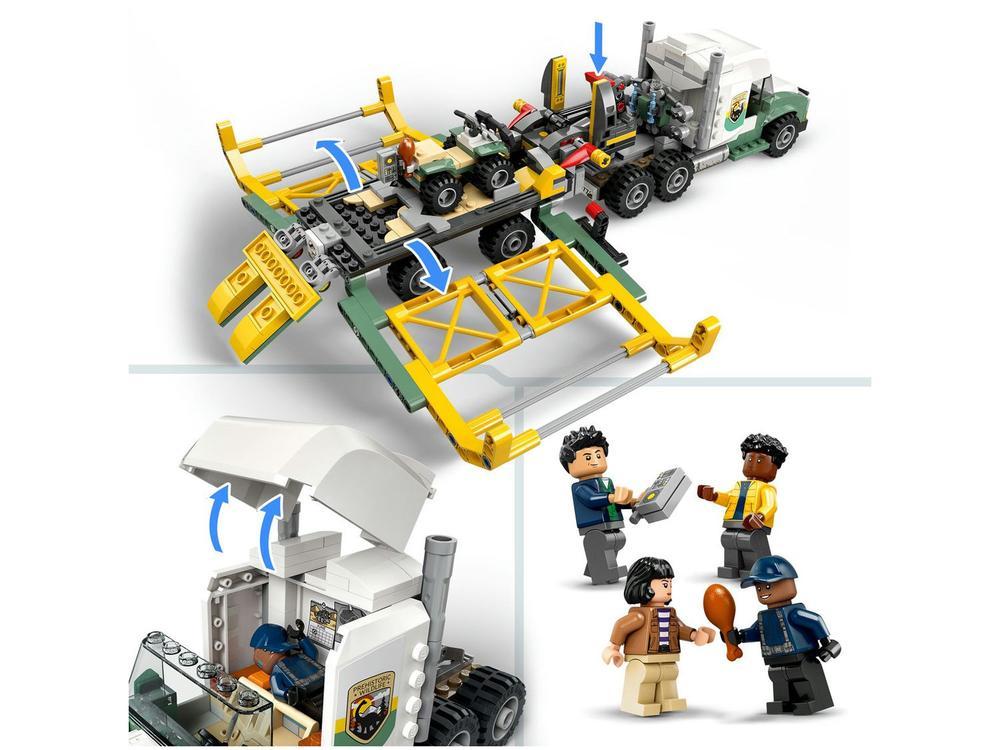 LEGO Jurassic World Missões de Dinossauro Caminhão - 5