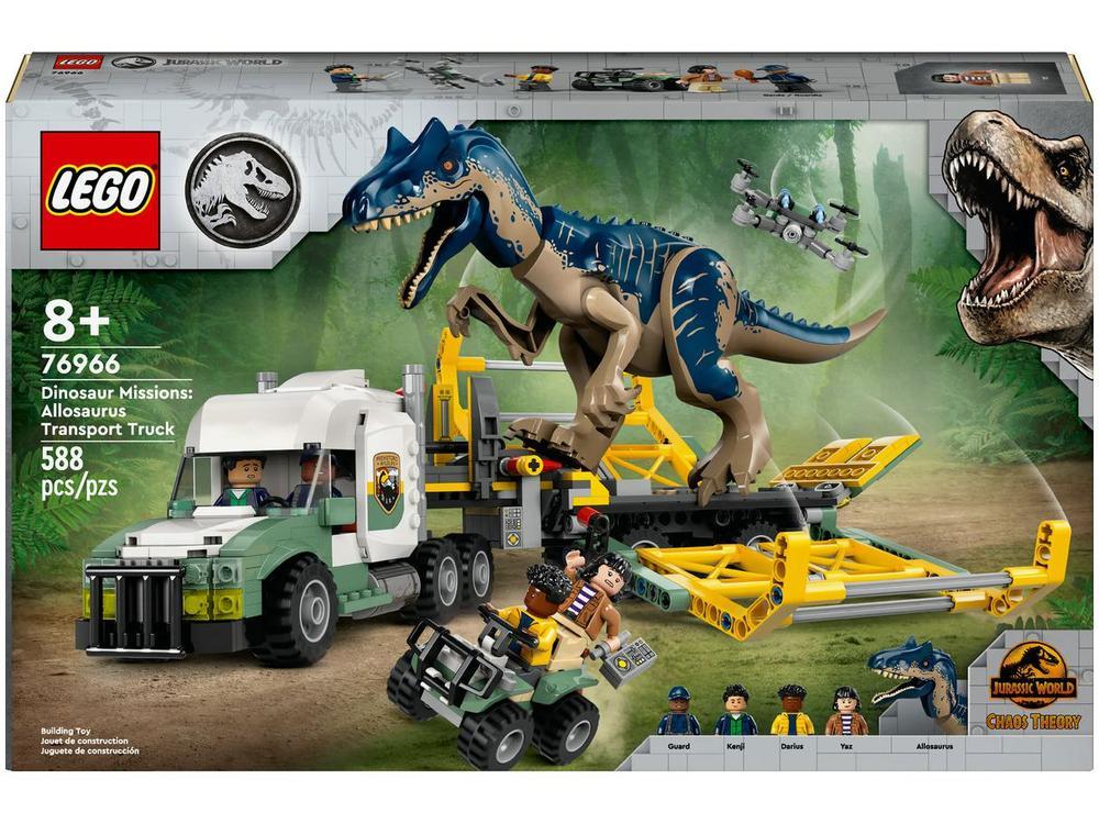 LEGO Jurassic World Missões de Dinossauro Caminhão - 8