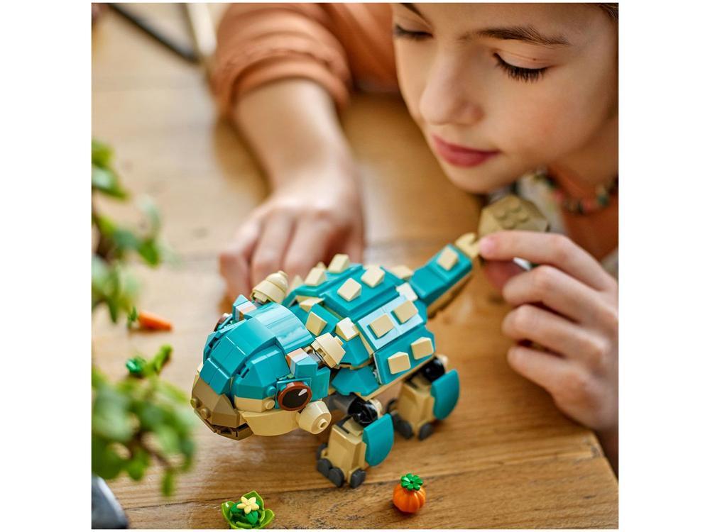 LEGO Jurassic World Bebê Bolota  Anquilossauro  - 3