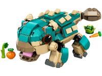 LEGO Jurassic World Bebê Bolota  Anquilossauro  - 7