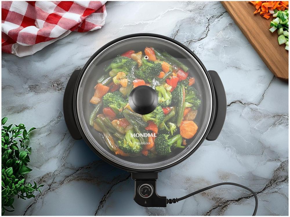 Panela Elétrica Multifuncional Grill Redonda - 8