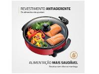 Panela Elétrica Multifuncional Grill Redonda - 2