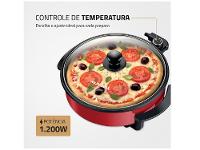 Panela Elétrica Multifuncional Grill Redonda