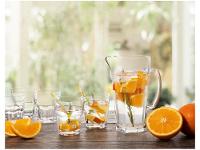 Conjunto de Jarra 1L e Copos 300ml de Vidro Haus - 2