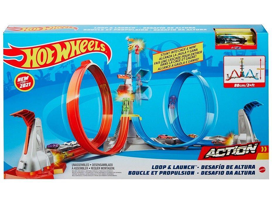 Pista Hot Wheels Action Desafio Da Altura Mattel - 6