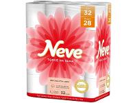 Papel Higiênico Folha Dupla Neve Toque de Seda 32 Rolos 30m - 1