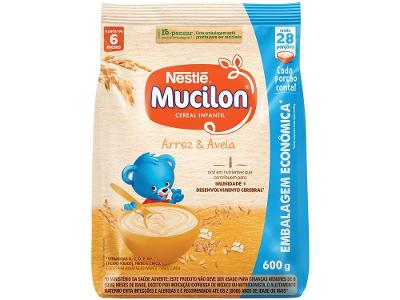 Cereal Matinal Infantil Arroz e Aveia Mucilon