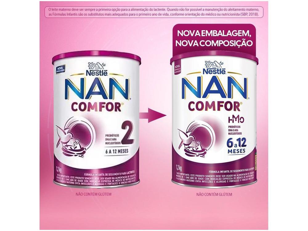 Fórmula Infantil Comfor HMO NAN Nestlé 1,2kg - 2