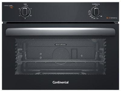 Forno a Gás de Embutir Continental 50L Preto