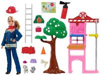 Playset Barbie Profissões Bombeira Mattel - 2