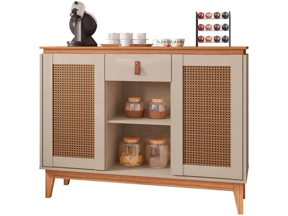 Aparador Retrô 2 Portas 1 Gaveta Casa D Diamante - 1