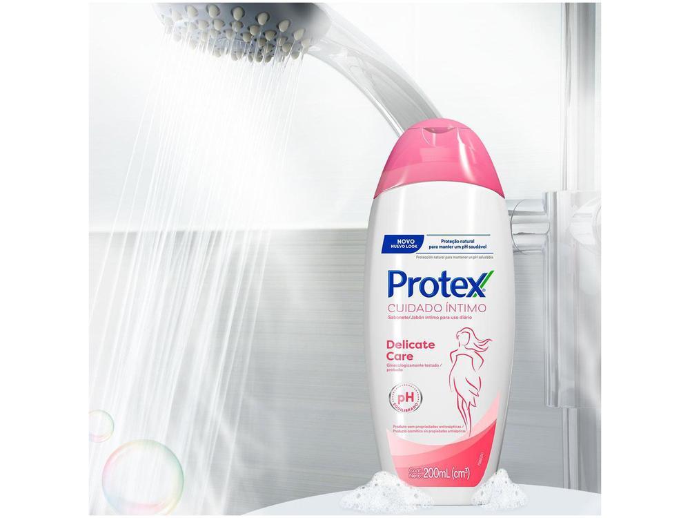 Sabonete Íntimo Líquido Protex Delicate Care 200ml - 4