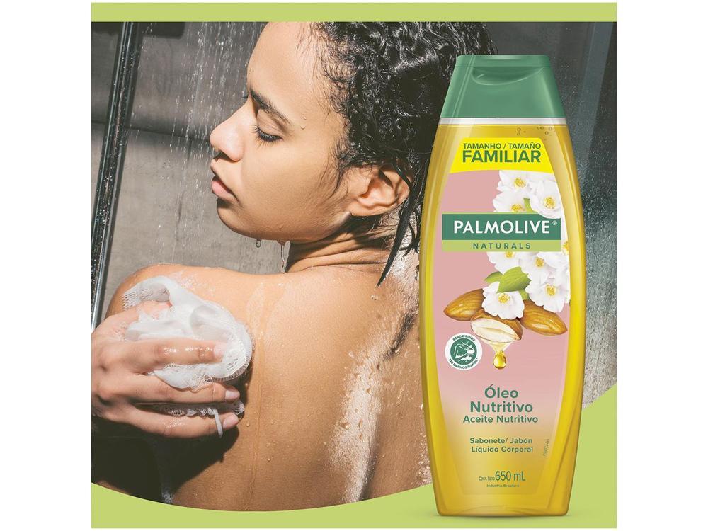 Sabonete Líquido  para o Corpo Palmolive Naturals Óleo Nutritivo 650ml - 6