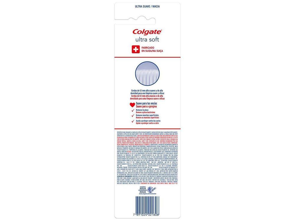 Escova de Dente Colgate Ultra Soft 3 Unidades - 15