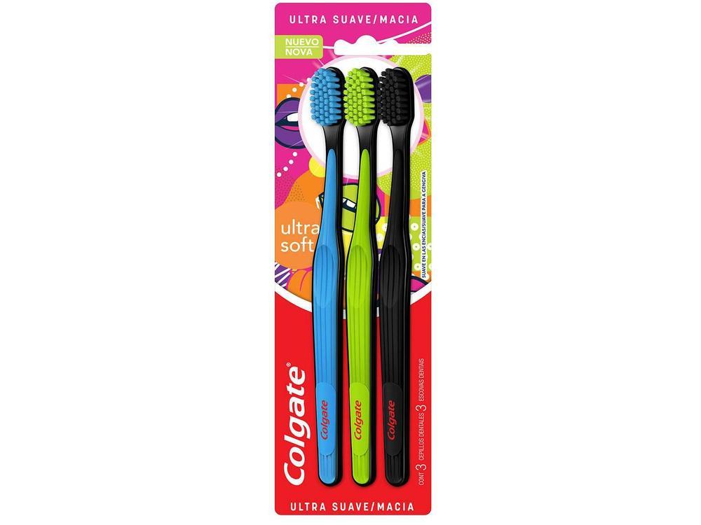 Escova de Dente Colgate Ultra Soft 3 Unidades - 1