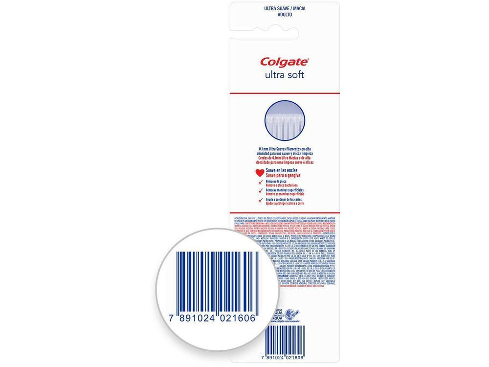 Escova de Dente Colgate Ultra Soft 3 Unidades - 8