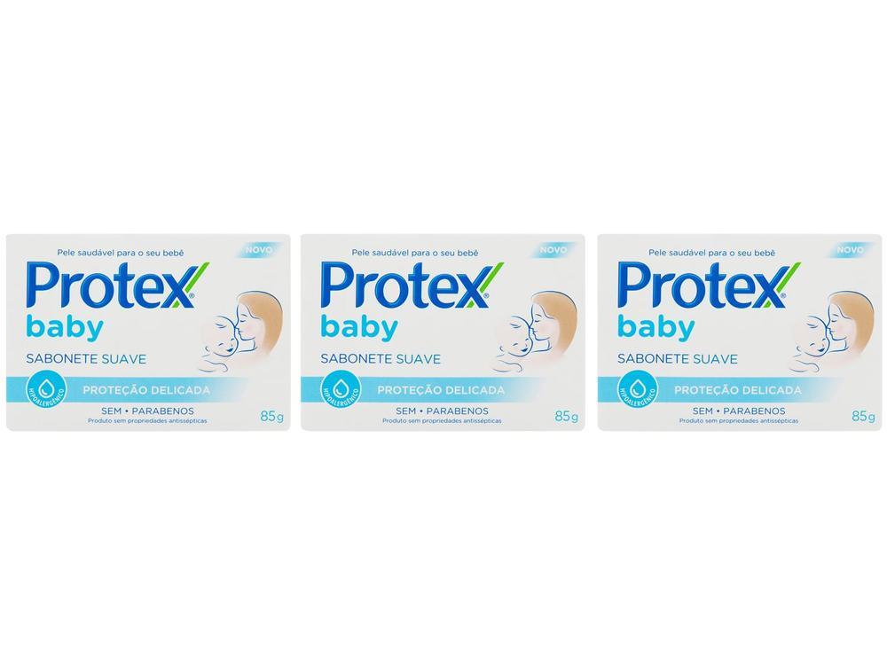 Sabonete em Barra Infantil Protex Baby 85g - 4