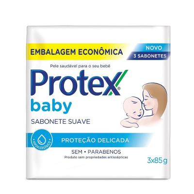 Sabonete Em Barra Para Bebê Protex Baby Delicate Care 85g