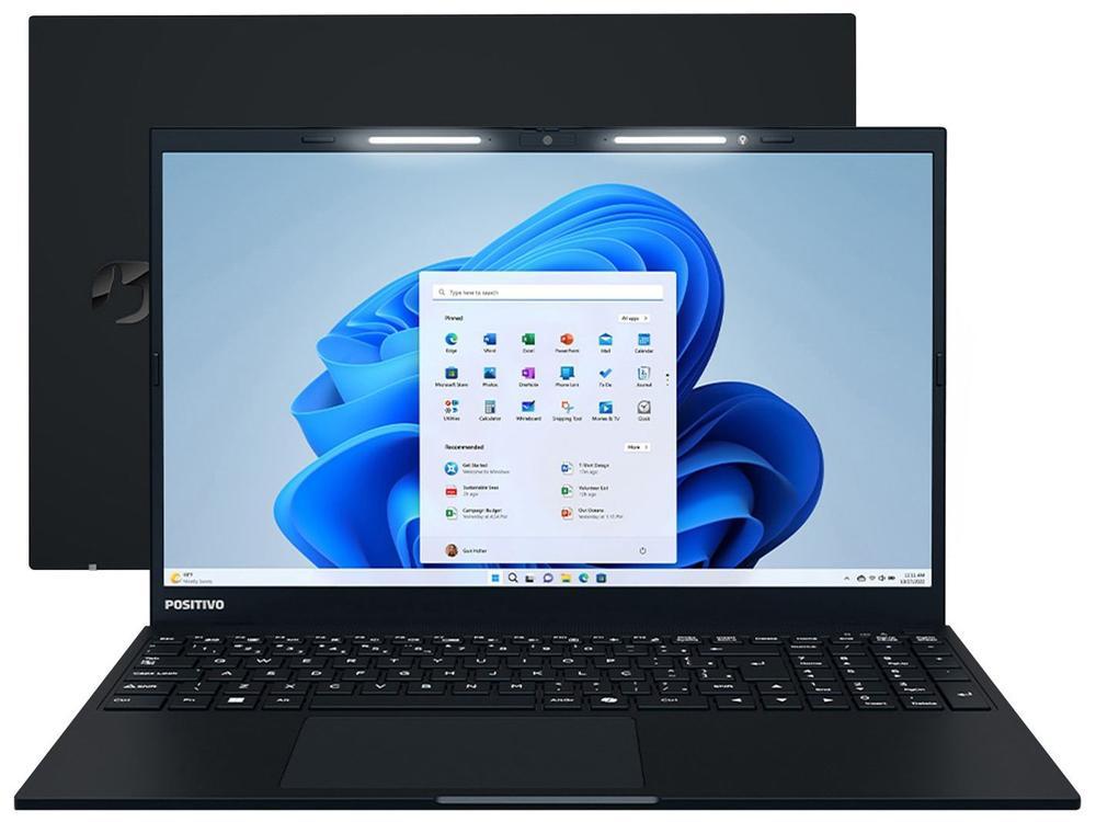 Notebook Positivo Vision R15 R516512A-15 AMD Ryzen 5 16GB RAM SSD 512GB 15,6" Full HD Windows 11 3002956 - 1