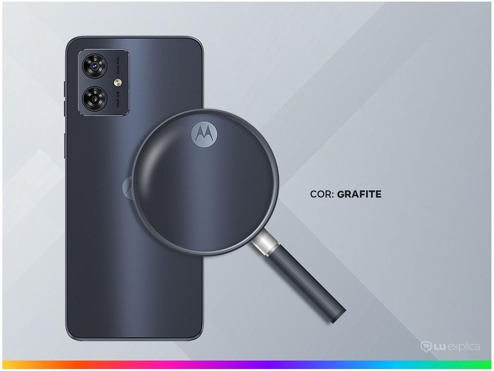 Smartphone Motorola Moto G54 256GB Grafite 5G 8GB RAM 6,5" Câm. Dupla + Selfie 16MP Dual Chip - 3