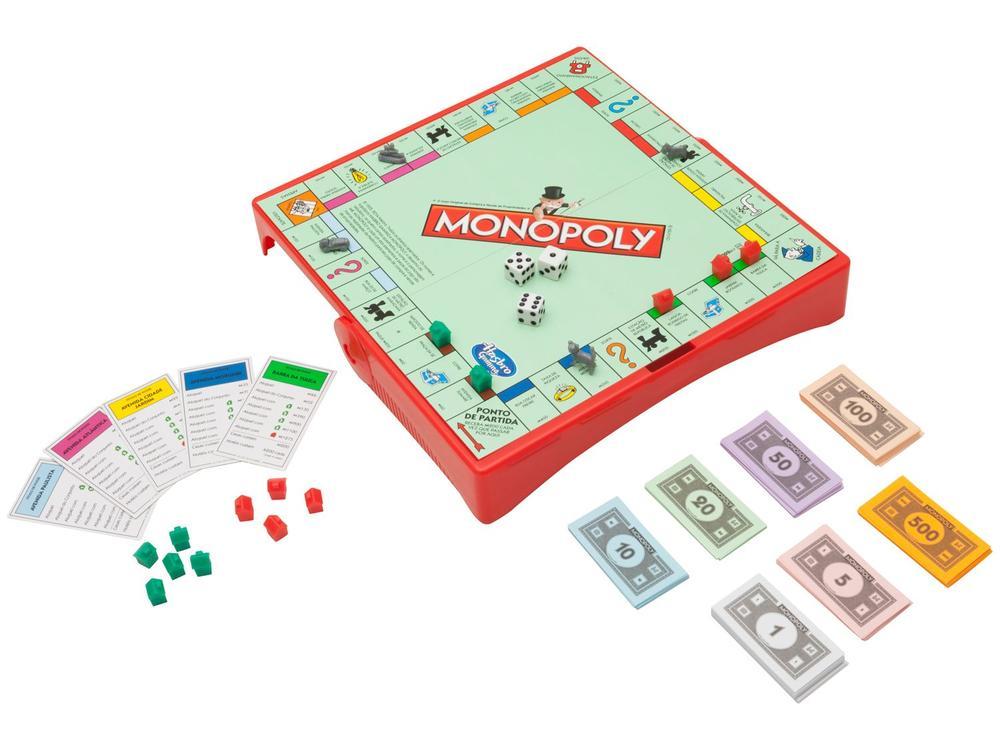 Jogo Monoply Grab & Go Monopoly - 1